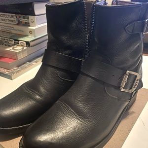 Frye moto-boots leather